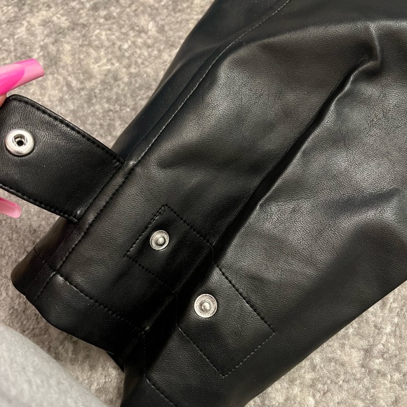 WILFRED FREE VEGAN LEATHER JOGGERS - Picture 5 of 8